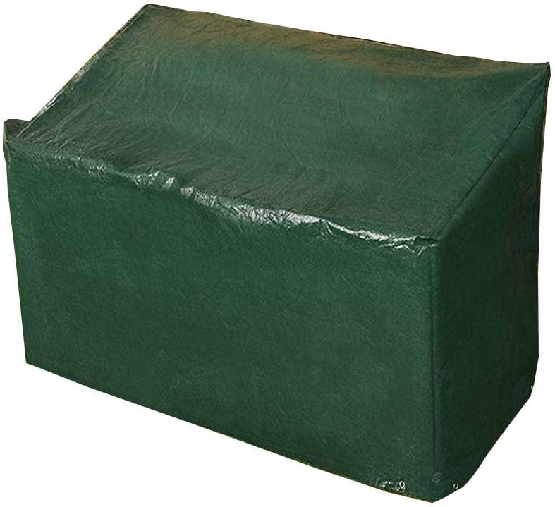Ram® Heavy Duty 3 Seater Waterproof Outdoor Garden Bench Cover with Corner Eyelets and Securing Ropes – Suitable for Benches up to 160cm (Bench Cover)