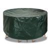 RICHIE Garden Furniture Covers Waterproof Garden Table Cover 190x80cm Outdoor Table Covers for Garden Furniture Garden Covers Round Breathable Polyethylene for Table and Chair