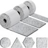 shinfly Furniture Pads Floor Protectors 3x1M, Felt Pads for Furniture Feet Chair Leg, Chair Pads Self-Adhesive, Anti-Scratches and Reduce Noise - Light Grey