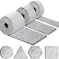 shinfly Furniture Pads Floor Protectors 3x1M, Felt Pads for Furniture Feet Chair Leg, Chair Pads Self-Adhesive, Anti-Scratches and Reduce Noise - Light Grey