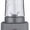 Tower T12060RGG Cavaletto Personal Blender with Tritan Smoothie Bottle, 2 Speeds, 500ml, 300W, Grey and Rose Gold