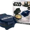 Uncanny Brands Star Wars The Mandalorian Grogu (Baby Yoda) Waffle Maker - Make Breakfast Grogu Waffles - Kitchen Appliance - UK Plug