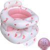 Upgrade Baby Inflatable Seat for Babies 3-36 Months Built in Air Pump Infant Back Support Sofa Toddler Chair for Sitting Up, Baby Shower Chair Baby Outdoor Seat Floor Seater...