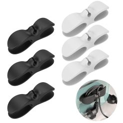 Upgraded Cord Organizer, 6PCS Cord Organizer for Kitchen Appliances Self Adhesive Cable Cord Winder Mount-Stick On Cord Organizer Cord Winder for Appliances Cable for Blender...