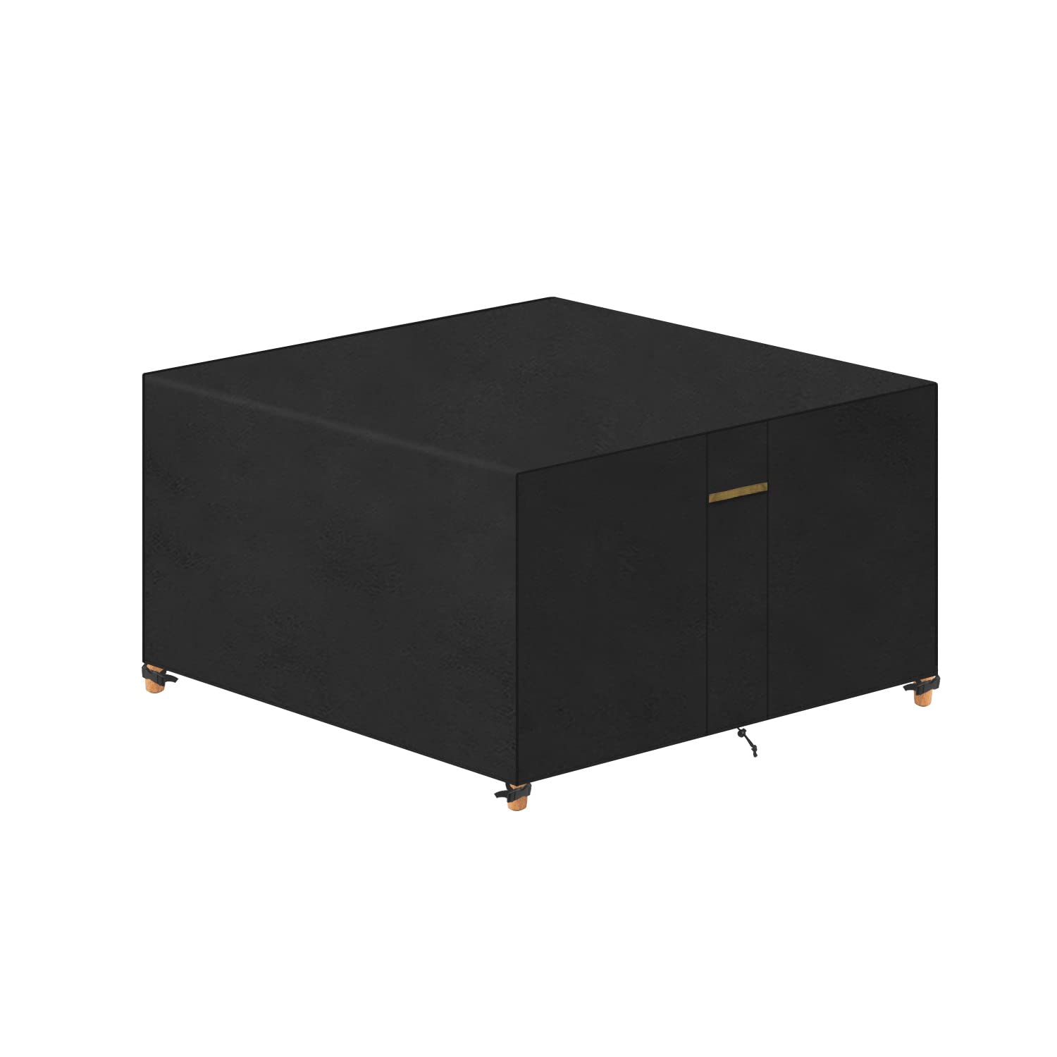 VANSHEIM Outdoor Furniture Covers Waterproof Table Covers for Garden Furniture Small with Water Resistant Windproof Anti-UV Heavy Duty Oxford Fabric Square Garden Cover...
