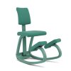Variable Plus Monochrome, Original Kneeling Chair, Ergonomic Office Chair, Grotto, 10-Year Limited Warranty, Designed by Peter Opsvik