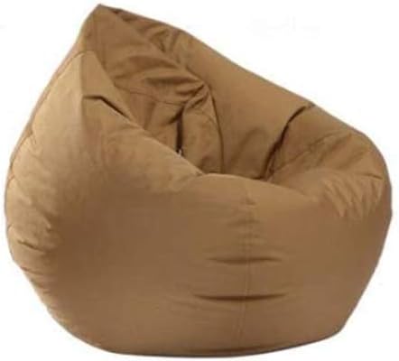 Waterproof Bean Bag Chairs Large Storage Bean Bag Oxford Chair Cover Soft Indoor & Outdoor Zipper Beanbag Chair Cover No Filling Great for Gaming chair and Garden Chair