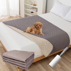 Waterproof Dog Blanket,210cm X 130cm Anti-Slip Bed Sofa Couch Covers for Pet,Washable Furniture Protector Mattress for Kids Puppy Dog Cat,Anti Scratches Large Pet Throw With Pet...