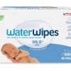 WaterWipes Plastic-Free Original Baby Wipes, 1080 Count (18 packs), 99.9% Water Based Wipes, Unscented for Sensitive Skin (Packaging may vary)