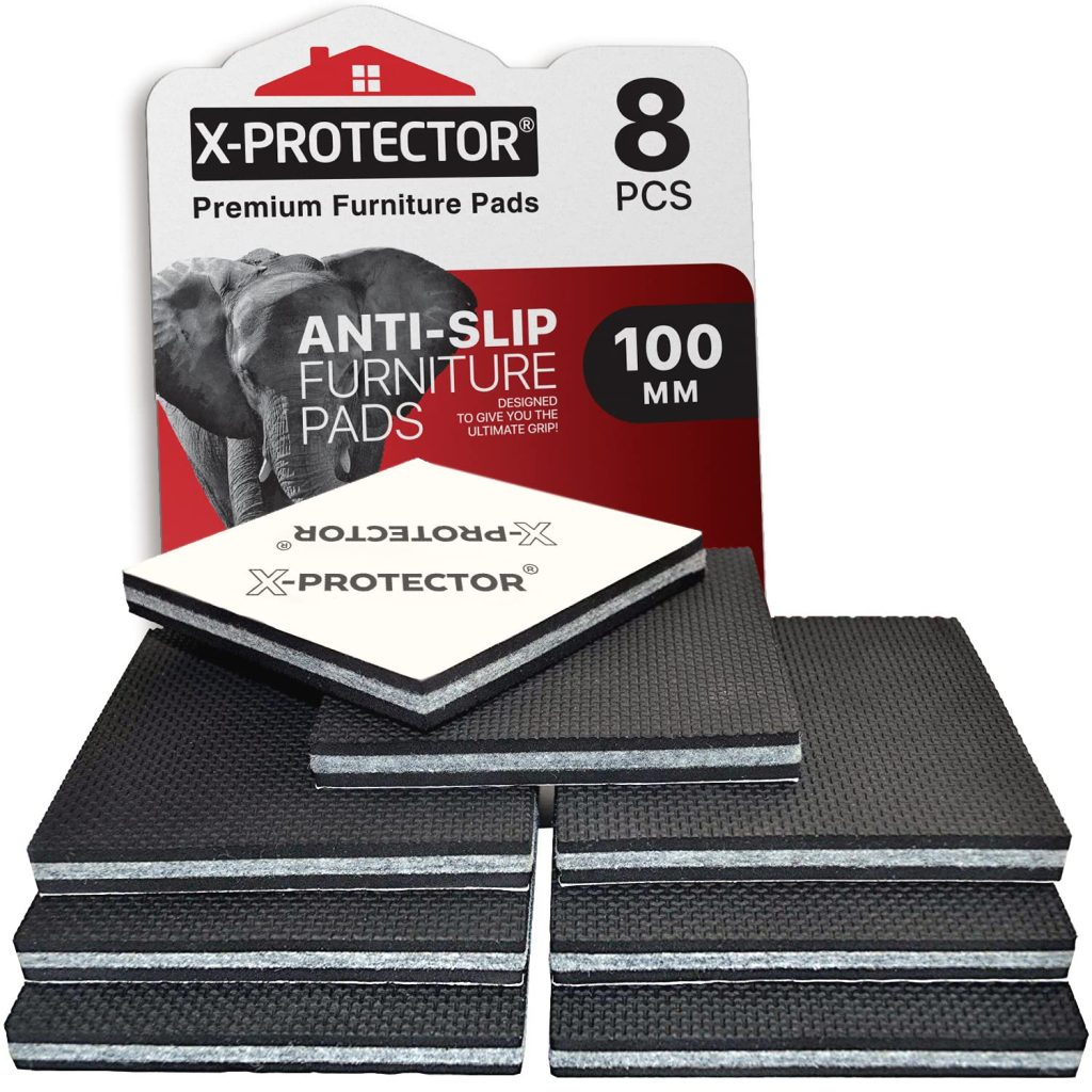 Furniture Anti-Slip Mats – 7mm Thick Floor Protector Pads For Recliners, Sofas & Rocking Chairs, Heavy-Duty Non-Skid Cushion