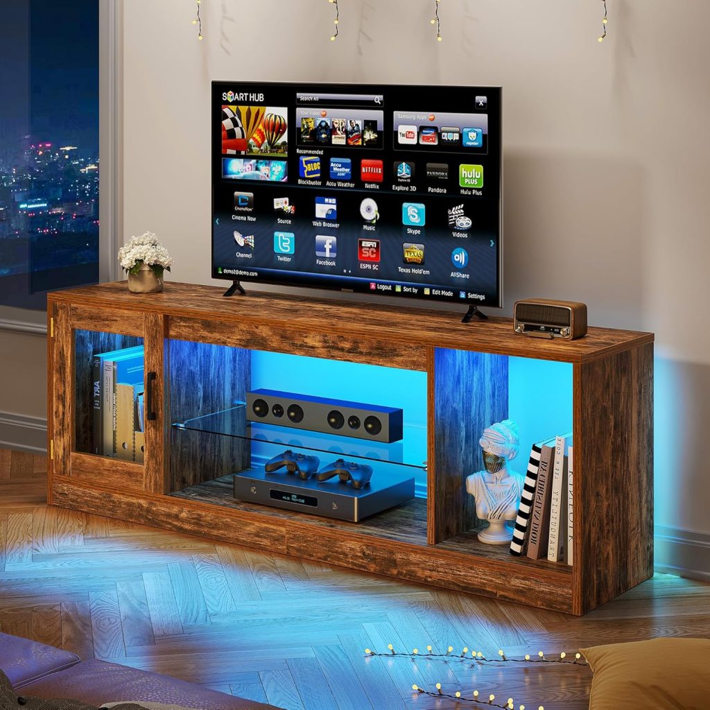 YITAHOME TV Stand Cabinet Unit, 65 Inch TV Unit TV Table Living Room ...