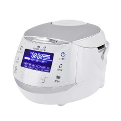 Yum Asia Sakura Rice Cooker with Ceramic Bowl and Micom Fuzzy Logic / 6 Rice Cooking Functions, 6 Multicooker Functions, Motouch LED Display (1.5 Litre) 220-240V UK/EU Power...