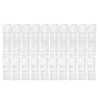 10pc Transparent Disposables Dust-proof Elastic Furniture Electrical Appliances Covers Anti Stain Covers