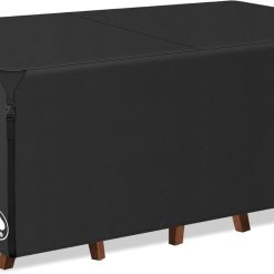 190x140x73cm Garden Table Cover Waterproof Rectangular 600D Heavy Duty Patio Furniture Cover for Rattan Sofa Chair Covers Patio Table Waterproof Rattan Furniture Covers