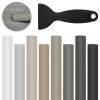 8Pcs Wax Filler Sticks with Scraper, Wood Filler Sticks Furniture Scratch Repair Crayons Multi-Surface Wax Repair Sticks Laminate Floor Repair Kit for Floor Table Door Guitar...