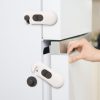 Airydar 5 Pack Fridge Locks, Child Safety Cupboard Locks, No Tools or Drilling Needed, Baby Safety Locks for Kitchen Cabinets, Freezer, Wardrobes, Refrigerator and Appliances...