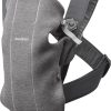 BABYBJÖRN Baby Carrier Mini, 3D Jersey, Dark grey