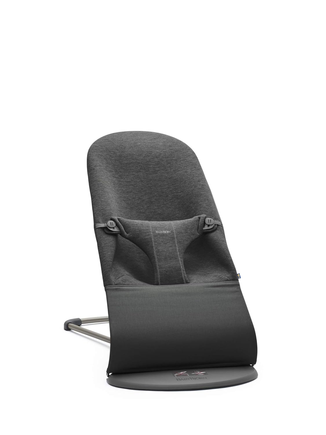 BabyBjörn Bouncer Bliss, 3D jersey, Charcoal grey