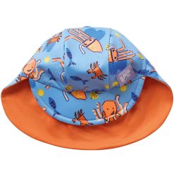 Bambino Mio, Reversible Swim Sun Hat, Baby and Toddler, Cap with Neck Protection, UPF40+