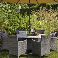 Bentley 6 Seater Stone Top Furniture Set