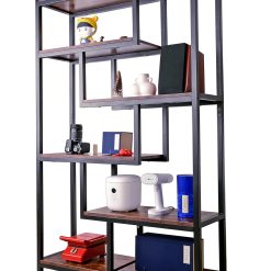 Book shelf Shelving Unit Living Room Bookcases And Shelving Units Corner Shelves Unit For Living Room Industrial Book Case Small Bookshelf Tall Bookcase Handmade Furniture...