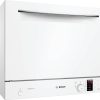 Bosch SKS62E32EU Serie 4 Freestanding Compact Dishwasher, 6 place settings, 55cm wide, White