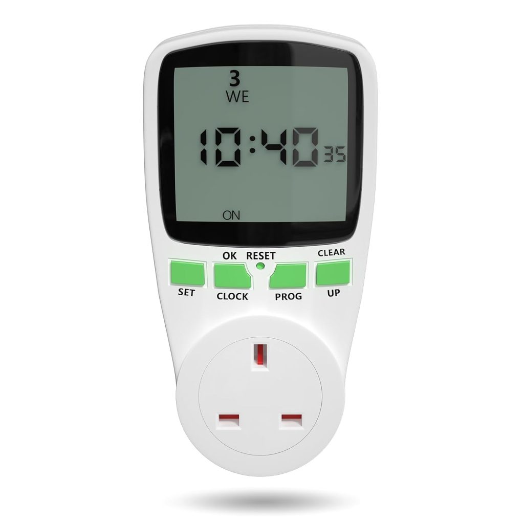 Home Timer File:photo BrightArk Digital Timer Switches – 20 ON/OFF Weekly 24 Hour Timers for ...