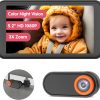 Car Camera for Baby - 5.2” 1080P Display Baby Car Camera with Full-Color Night Vision, 360° Rotating Adjustable Car Baby Monitor, Full Crystal Clear View for Back Seat Rear...