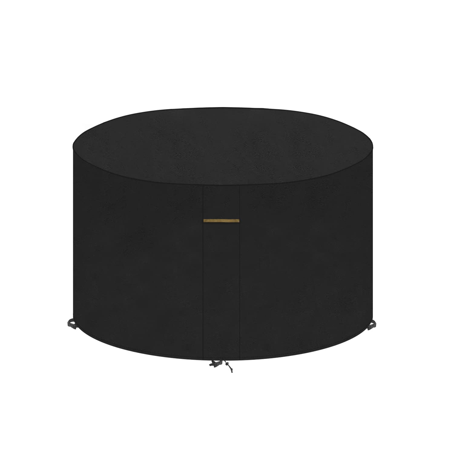 Circular Table Covers for Garden Furniture Small Round Outdoor Table Covers Waterproof Cover for Patio Furniture Set Round Patio Table and Chair Cover Ice Bath Cover Windproof...
