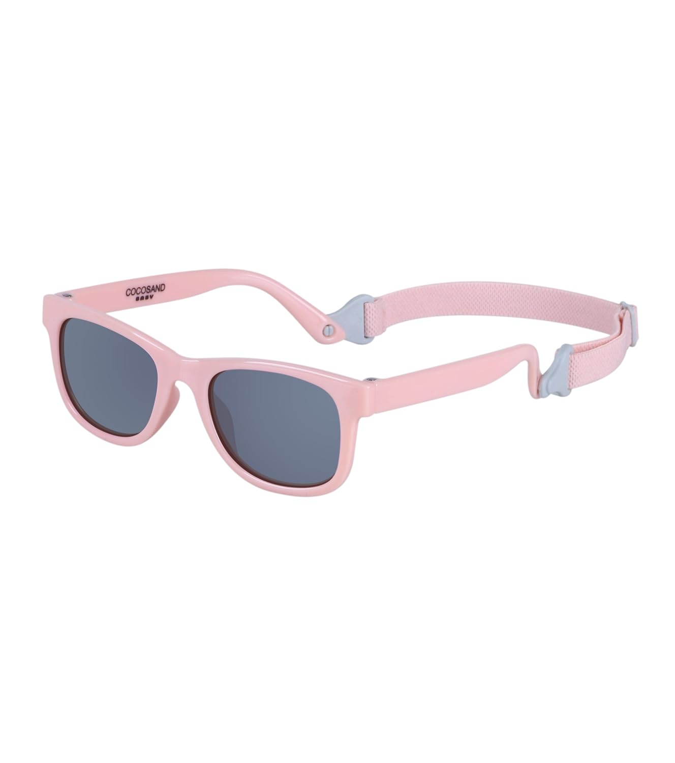 COCOSAND Baby Sunglasses with Strap Polarized Flexible Frame for Toddler Infant Girls Boys Age 0-24 Months