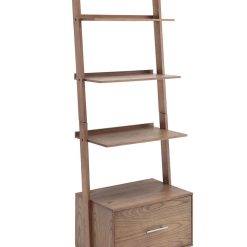 Convenience Concepts American Heritage Ladder Bookcase with File Drawer