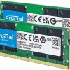 Crucial RAM 32GB Kit (2x16GB) DDR4 3200MHz CL22 (or 2933MHz or 2666MHz) Laptop Memory CT2K16G4SFRA32A