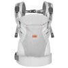 CUBY Best Baby Carriers from Newborn, 4-in-1 Magnetic Snap Baby Carrier & Drool Bib, Adjustable Breathable Head Neck Support Toddler Backpack Baby Carriers Use Up to 8-32...