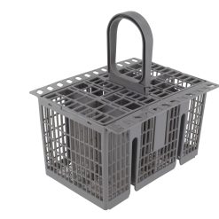 Dishwasher Cutlery Basket [Grey] – Replacement Cutlery Basket for Dishwasher with Handle, Compatible with Indesit, Hotpoint FDF, FDL, LBF, LKF, LFT, LFSA Series – Kitchen...