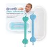 Dr. Talbot's Safe Ear Wax Removal Tool and Nose Cleaner for Baby - BPA-Free with Travel Case - 2-Pack - Boy