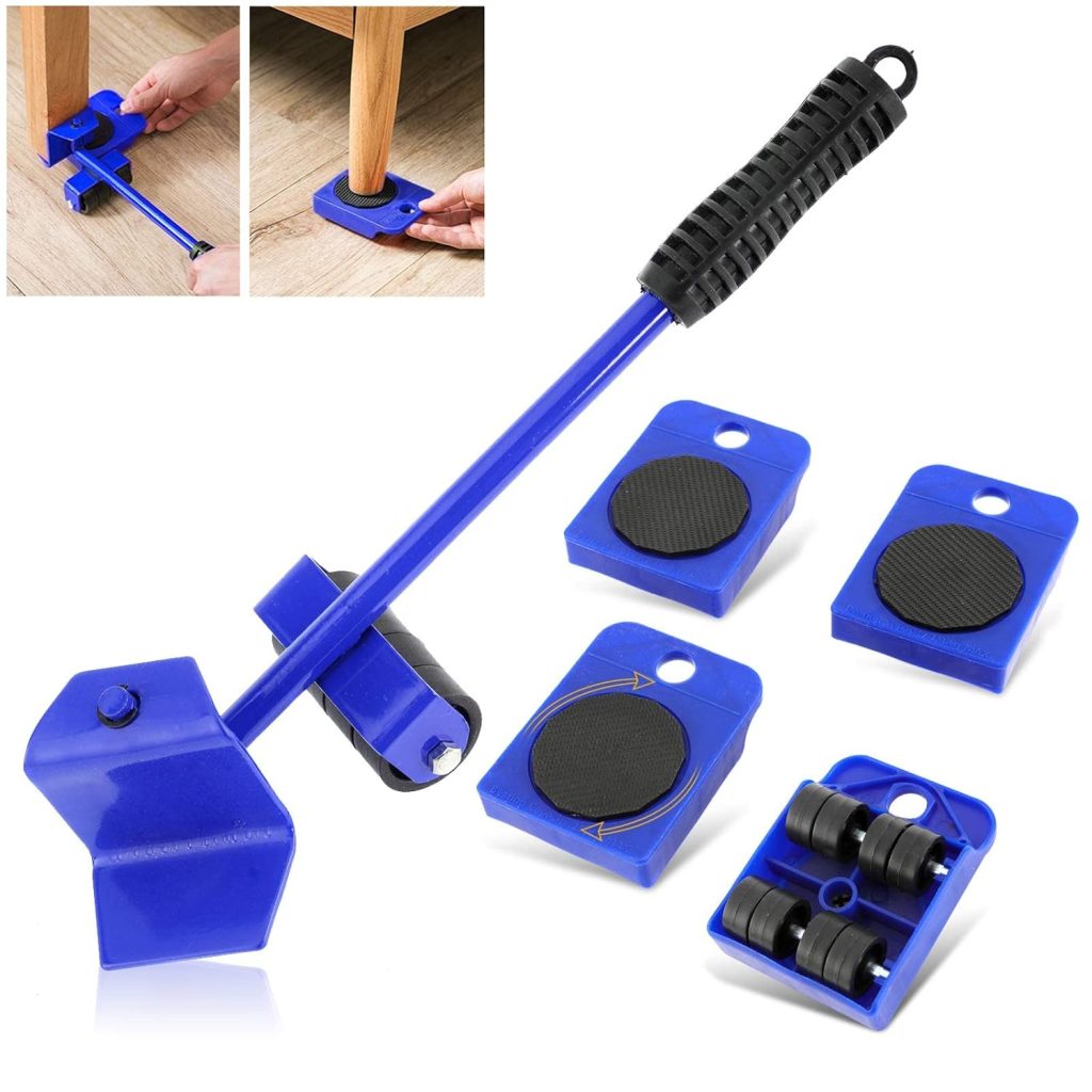 Dyna-Living Furniture Lifter Mover Tools Set Upgraded Heavy Duty ...