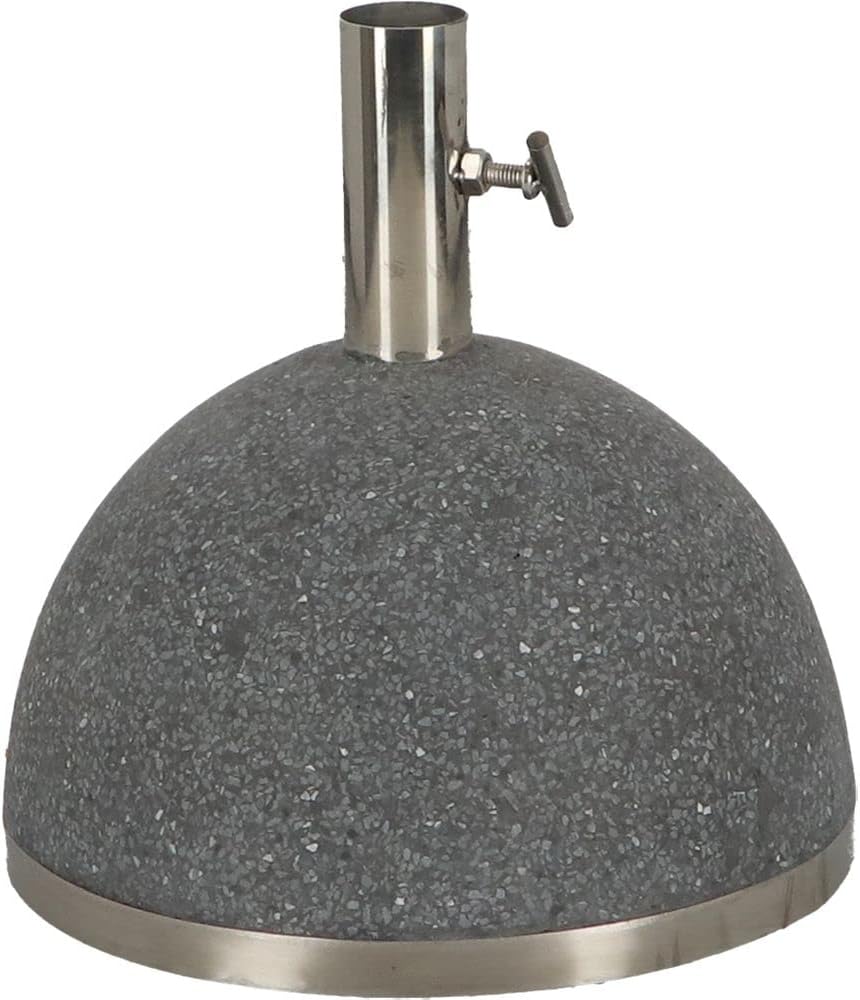 Esschert Design PV26 24 x 25 x 25cm 11.06Kg S Granite Parasol Stand - Black