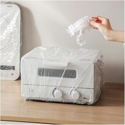 Evencaphy -4 Sizes- Small Appliance Dust Proof Covers for Kitchen/Home Storage, Disposable Thickened PE Dust Cover for Blender, Coffee Maker, Bread Maker, Toaster, Pressure...