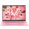 Fsjun 15.6'' Rose Gold Laptop, 12th Gen N95 (Up to 3.4GHz), 16GB DDR4 RAM, 512GB NVMe SSD, IPS FHD Display, Win11 Pro, Office 2019, USB 3.0, 2.4G/5GHz WiFi, Backlit KB, Mini...