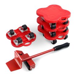 Furniture Lifter 4 Wheels Moving Dolly for Heavy Duty, 360 Rotation Wheels Furniture Mover Dolly, Wheel Dolly Set of 4 in Home Warehouse for Refrigerator Sofa Cabinet, Maximum...