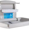 Horizontal Baby Changing Station Wall Mounted Baby Table Foldable Baby Diaper Baby Nappy Changer