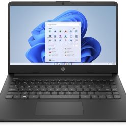 HP 14s-dq0034na Laptop | 14in HD | Intel Celeron N4120 | 4GB RAM | 128GB SSD | Windows 11 | Black