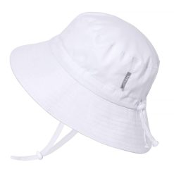 JAN & JUL Baby Toddler Kids Breathable Cotton Bucket Sun-Hat 50 UPF, Adjustable for Growth, Stay-on, Unisex
