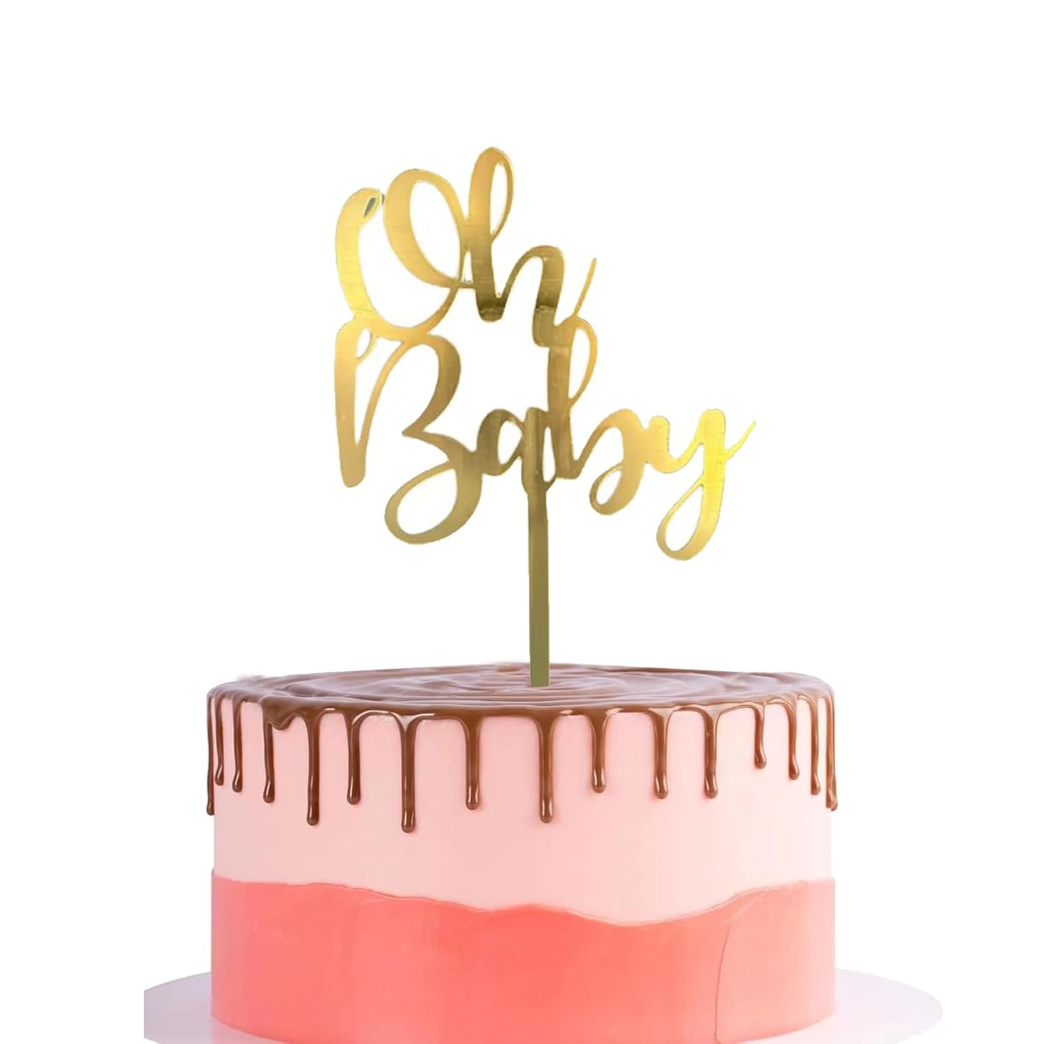 LOVENJOY Happy 100 Days Cake Topper - Rustic Wood Baby 1149484 - View #4