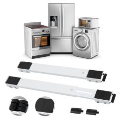 KELIXU Extendable Appliance Rollers Washing Machine Wheels, Heavy Duty Furniture Dolly Mobile Roller for Washing Machines, Refrigerators, Dryers and Dishwashers, Support 660 LB,...