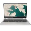 Lenovo Chromebook C340 2-in-1 Laptop, 15.6" FHD (1920 X 1080) Touchscreen Display, Intel Pentium Gold 4417U Processor, 4GB DDR4 RAM, 32GB SSD, Chrome OS, 81T90003US, Mineral Grey