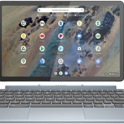 Lenovo IdeaPad Duet 3 Chromebook 10.95 Inch 2K Tablet (Qualcomm Snapdragon 7c Gen 2, Octa-core 2.55GHz, 4GB RAM, 128GB eMMC 5.1, ChromeOS) - Misty Blue
