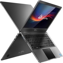 LincPlus 14 inch Laptop Intel Celeron N3350 4GB RAM 64GB eMMC Storage Windows 10 Home in S Mode Computer Full HD 1080P Fanless Quiet Mini Metal Netbook,Support 128GB TF Cardand...