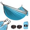 NATUREFUN Ultra-Light Travel Camping Hammock | 300kg Load Capacity,(275 x 140 cm) Breathable,Quick-drying Parachute Nylon | 2 x Premium Carabiners,2 x Nylon Slings Included |...