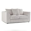 New Luxor Cream 2 Seater Soft Jumbo Cord Sofa | Soft 2 Seater Luxury Jumbo Cord Settee
